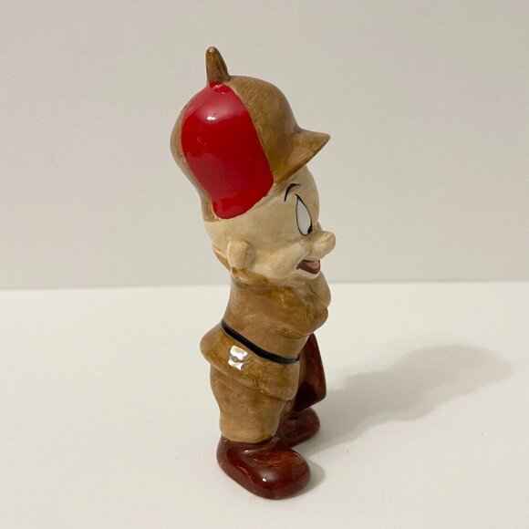 1993 Warner Bros Bugs Bunny and Elmer Fudd Duck Season Salt Pepper Shakers Flaws - Picture 14 of 16